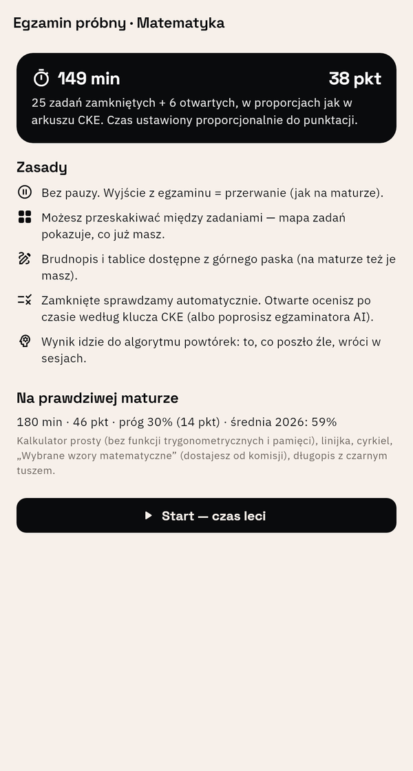 Egzamin próbny